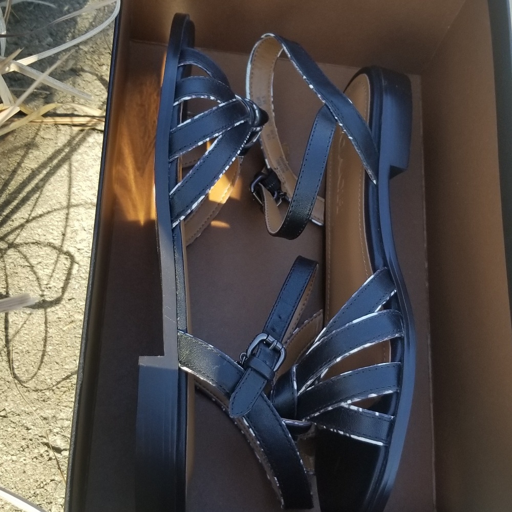 NIB COACH Sophia Sandal Sz 6.5 - Picture 7 of 7